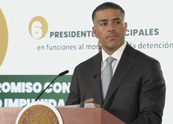 Suman 85 políticos detenidos por estar ligados al crimen en México. Foto tomada de video