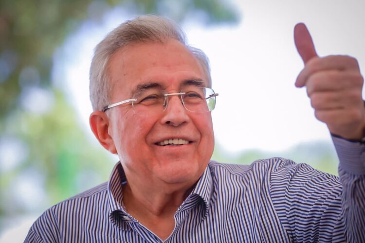 Rubén Rocha Moya está en Sinaloa, confirma Sheinbaum. Foto de Facebook Rubén Rocha Moya