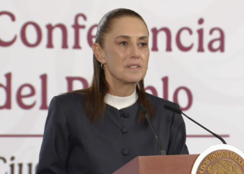 "No es censura, es una opinión": Sheinbaum sobre recomendación de no ver TV Azteca. Foto tomada de video