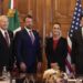 Quedó muy claro que hay colaboración pero no subordinación: Sheinbaum sobre visita de Mullin. Foto de X Claudia Sheinbaum