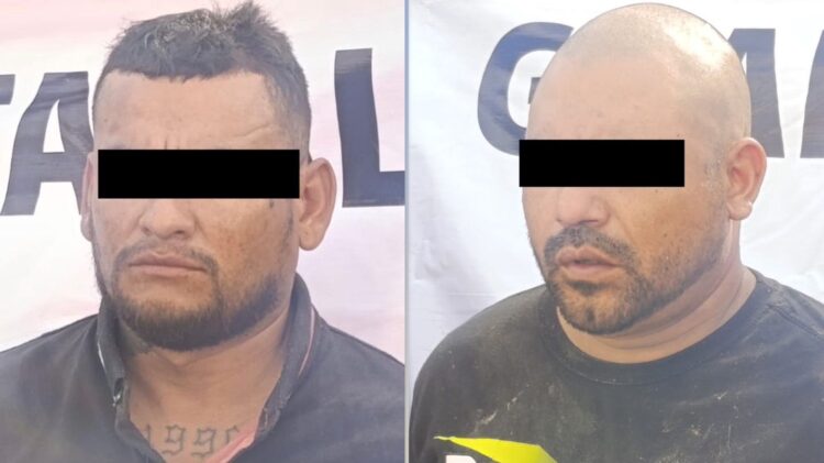 Detienen a dos por ataque contra elementos de Protección Federal en Matamoros. Foto de Gabinete de Seguridad