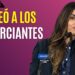 Alessandra Rojo fue a enfrentar a comerciantes… y todo terminó en caos