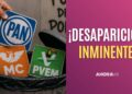 PAN, MC y PVEM enfrentarían la pérdida de su registro local en Coahuila