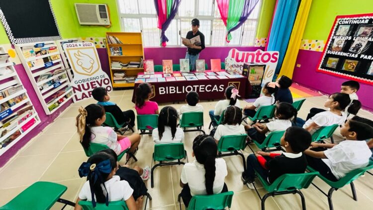 GOBIERNO MUNICIPAL FORTALECE EL FOMENTO A LA LECTURA CON EL PROGRAMA BIBLIOTECA ITINERANTE