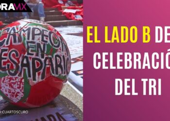 Personas desaparecidas también deberían disfrutar el Mundial, pero no están aquí