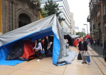 Hay grupos que nos quieren provocar: Sheinbaum sobre protestas de la CNTE. Foto de Cuartoscuro