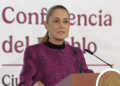 ¿Qué caso tiene que marchen al estadio?: Sheinbaum cuestiona protestas de la CNTE. Foto tomada de video