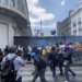 Hubo mucha provocación en movilización de la CNTE, Sheinbaum. Foto tomada de video de Axel Hernández