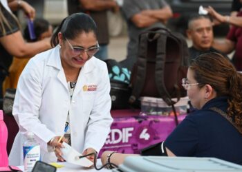 Lleva SEBIEN asistencia social y bienestar a colonias de Victoria