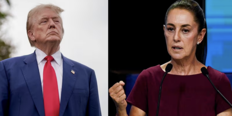 "No creo que sea el presidente Trump": Sheinbaum acusa a ultraderecha de EE.UU. de ataques. Foto de web