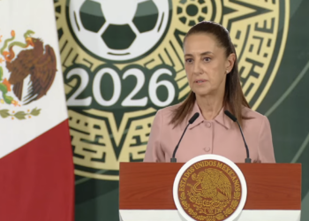 "Escuela por escuela": Sheinbaum anuncia diálogo directamente con maestros. Foto tomada de video