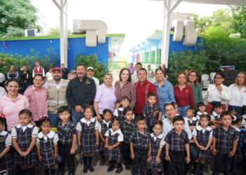 GOBIERNO DE CARMEN LILIA CANTUROSAS TRANSFORMA ESCUELAS DE EDUCACIÓN BÁSICA CON INVERSIÓN EN INFRAESTRUCTURA