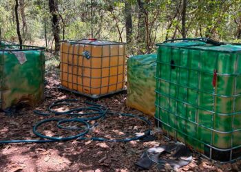 Hidalgo, líder nacional en robo de combustible; localizan campamento clandestino en Cuautepec. Foto de La Verdad Hidalgo