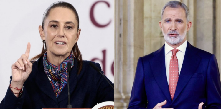 Sheinbaum podría reunirse con el rey Felipe VI. Foto de web