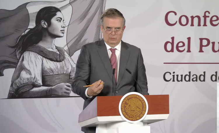 T-MEC no tuvo modificaciones sustanciales, aclara Ebrard. Foto tomada de video