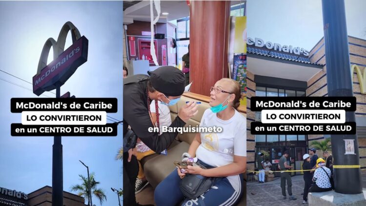 Venezuela: McDonald’s se convierte en hospital improvisado tras terremotos
